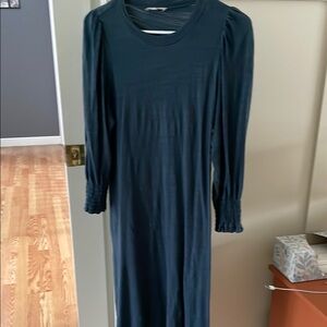 Elegant Blue Women's Dress